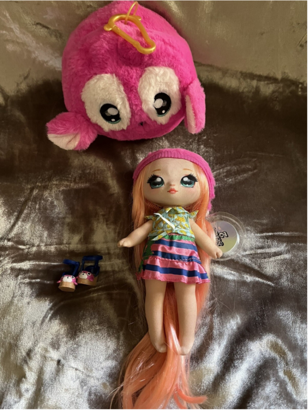 Na Na Na! Surprise Series 2 Nina Nanners Soft Fashion Doll POM Purse WITH TAGS